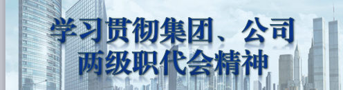 学习贯彻集团、公司两级职代会精神